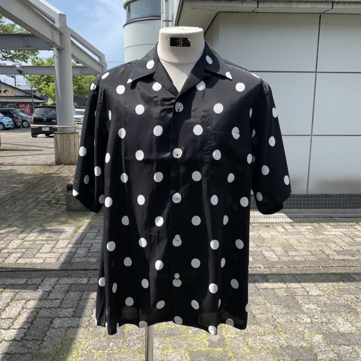 WACKOMARIA 23SS-WMS-HI04 DOTS OPEN COLLAR SHIRT の事なら富山県の