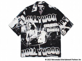 <img class='new_mark_img1' src='https://img.shop-pro.jp/img/new/icons11.gif' style='border:none;display:inline;margin:0px;padding:0px;width:auto;' />HOLLYWOOD CHAINSAW HOOKERS / HAWAIIAN SHIRT-MONO