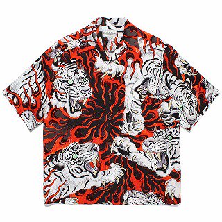 <img class='new_mark_img1' src='https://img.shop-pro.jp/img/new/icons11.gif' style='border:none;display:inline;margin:0px;padding:0px;width:auto;' />TIM LEHI / S/S HAWAIIAN SHIRT-RED