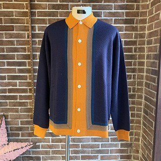 <img class='new_mark_img1' src='https://img.shop-pro.jp/img/new/icons50.gif' style='border:none;display:inline;margin:0px;padding:0px;width:auto;' />STRIPE KNIT CARDIGAN/NAVY