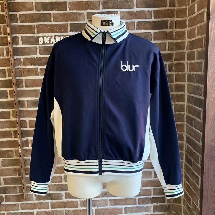 TRACK JACKET (Blurコラボレーション) フラグスタフ中厚手のジャージ素材を使用し