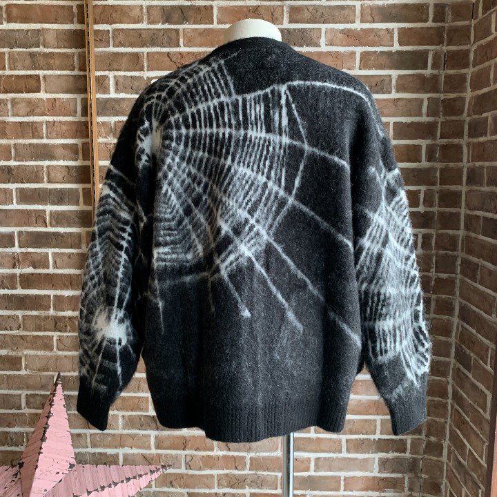 SPIDER WEB MOHAIR CARDIGAN-FLAGSTUFF(フラッグスタッフ)のことなら ...