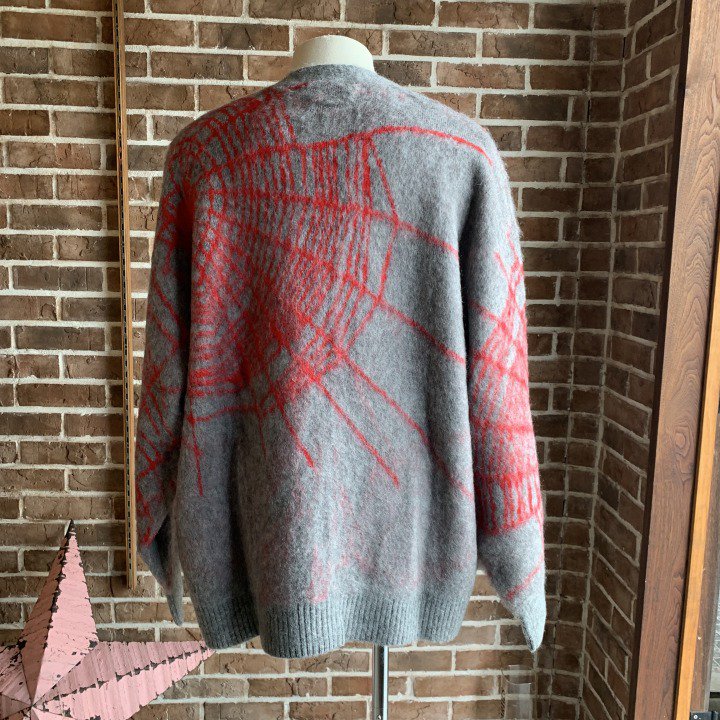 SPIDER WEB MOHAIR CARDIGAN-FLAGSTUFF(フラッグスタッフ)のことなら 