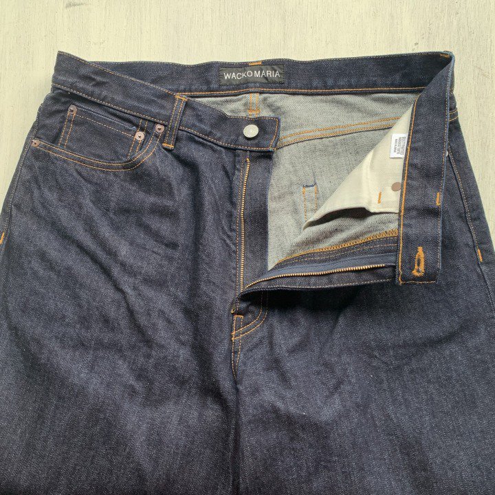 ブランド品買取 【ラスト1点】WACKO MARIA DENIM PANTS INDIGO | paraco.ge