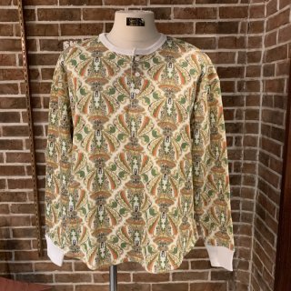 <img class='new_mark_img1' src='https://img.shop-pro.jp/img/new/icons12.gif' style='border:none;display:inline;margin:0px;padding:0px;width:auto;' />SELASSIE ROOTS WAFFLE HENLEY NECK SHIRTS