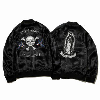 SKULL＆SWALLOW SOUVENIR JACKET THE BIRTHDAY × RUDE GALLERY