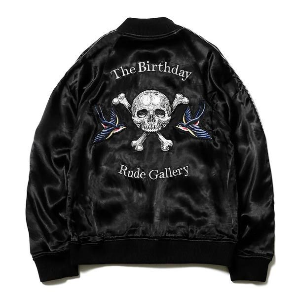 SKULL＆SWALLOW SOUVENIR JACKET THE BIRTHDAY × RUDE GALLERY