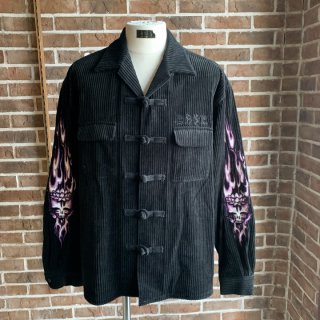 <img class='new_mark_img1' src='https://img.shop-pro.jp/img/new/icons12.gif' style='border:none;display:inline;margin:0px;padding:0px;width:auto;' />CHINA OPEN COLLAR SHIRTS TYPE-2/BLACK