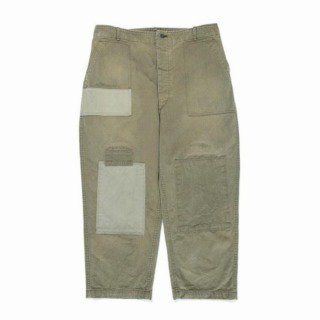 <img class='new_mark_img1' src='https://img.shop-pro.jp/img/new/icons50.gif' style='border:none;display:inline;margin:0px;padding:0px;width:auto;' />M47 HBT BAKER PANTS/OLIVE DRAB REPAIR AGEING