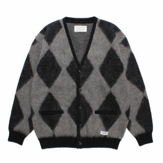 DIAMOND MOHAIR KNIT CARDIGAN WACKO MARIAワコマリアのことなら富山