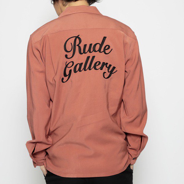 SCRIPT LOGO OPEN COLLAR SHIRTS-RUDEGALLERY(ルードギャラリー)の事