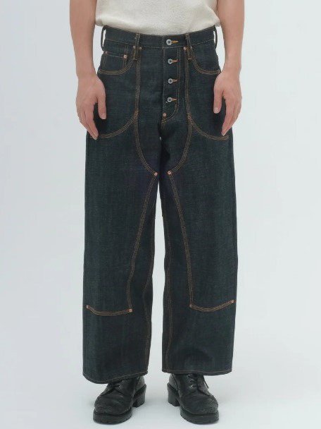 CLASSIC DOUBLE KNEE DENIM PANTS-SUGARHILLのことなら正規取扱い店の富山県のSwanDiveで。