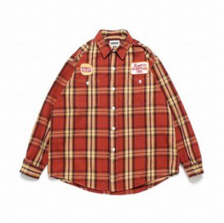 <img class='new_mark_img1' src='https://img.shop-pro.jp/img/new/icons50.gif' style='border:none;display:inline;margin:0px;padding:0px;width:auto;' />KOD FLANNEL SHIRTS/BROWN x BEIGE