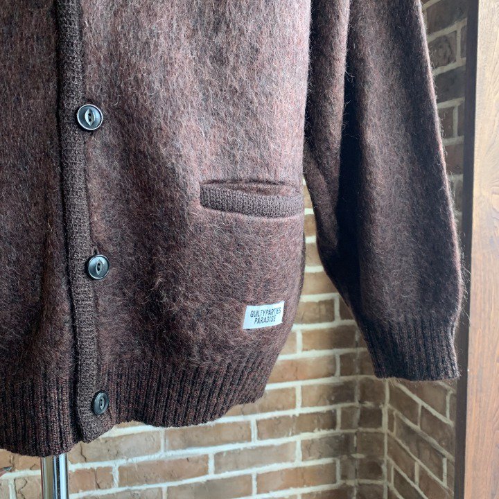 MARBLE MOHAIR KNIT CARDIGAN-WACKO MARIA(ワコマリア)のことなら富山県砺波市のSwanDiveです。