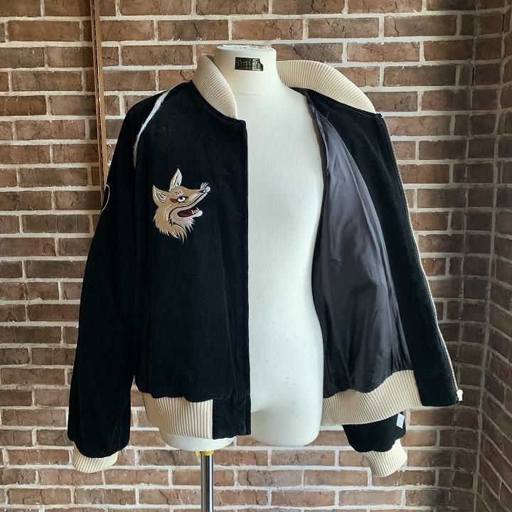VELVETEEN FOX EMBROIDERED SOURVENIR JKT-elconductorH