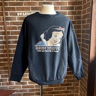 <img class='new_mark_img1' src='https://img.shop-pro.jp/img/new/icons50.gif' style='border:none;display:inline;margin:0px;padding:0px;width:auto;' />SNOW WHITE SWEAT SHIRTS/BLACK AGEING