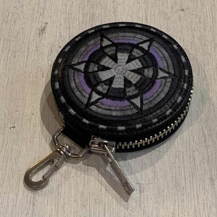blackmeans×whizlimited Circled Pouch Circled Pouch w/ Embroidery Detail / blackmeans x