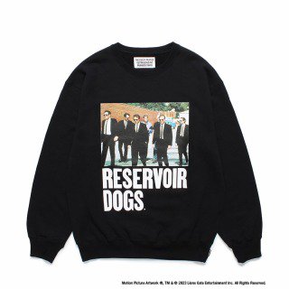 <img class='new_mark_img1' src='https://img.shop-pro.jp/img/new/icons12.gif' style='border:none;display:inline;margin:0px;padding:0px;width:auto;' />RESERVOIR DOGS / MIDDLE WEIGHT CREW NECK SWEAT SHIRT-BLACK