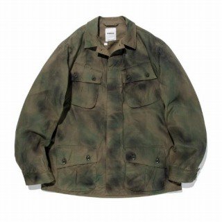<img class='new_mark_img1' src='https://img.shop-pro.jp/img/new/icons50.gif' style='border:none;display:inline;margin:0px;padding:0px;width:auto;' />JUNGLE FATIGUE JACKET / OD SPRAY CAMO 