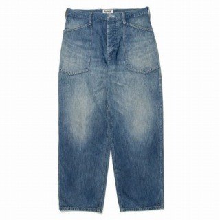 <img class='new_mark_img1' src='https://img.shop-pro.jp/img/new/icons50.gif' style='border:none;display:inline;margin:0px;padding:0px;width:auto;' />US ARMY M35 DENIM TROUSERS/INDIGO AGEING