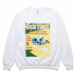 <img class='new_mark_img1' src='https://img.shop-pro.jp/img/new/icons12.gif' style='border:none;display:inline;margin:0px;padding:0px;width:auto;' />HIGH TIMES / SWEAT SHIRT -WHITE