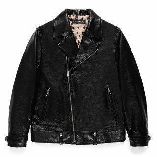 <img class='new_mark_img1' src='https://img.shop-pro.jp/img/new/icons50.gif' style='border:none;display:inline;margin:0px;padding:0px;width:auto;' />COWHIDE LEATHER DOUBLE RIDERS JACKET-BLACK