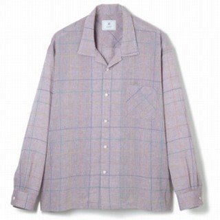 <img class='new_mark_img1' src='https://img.shop-pro.jp/img/new/icons12.gif' style='border:none;display:inline;margin:0px;padding:0px;width:auto;' />QUILTED CLOTH L/S SHIRTS BROWN- Purple