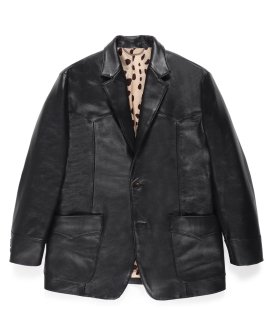 <img class='new_mark_img1' src='https://img.shop-pro.jp/img/new/icons14.gif' style='border:none;display:inline;margin:0px;padding:0px;width:auto;' />SHEEP SKIN LEATHER WESTERIN SINGLE BREASTED JACKET