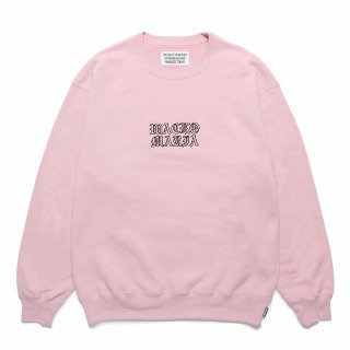 <img class='new_mark_img1' src='https://img.shop-pro.jp/img/new/icons50.gif' style='border:none;display:inline;margin:0px;padding:0px;width:auto;' /> MIDDLE WEIGHT CREW NECK SWEAT SHIRT / PINK