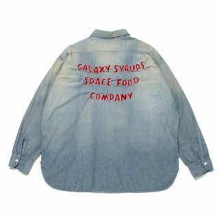 <img class='new_mark_img1' src='https://img.shop-pro.jp/img/new/icons50.gif' style='border:none;display:inline;margin:0px;padding:0px;width:auto;' /> GALAXY SYRUP CHAMBRAY SHIRTS