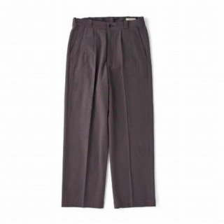 <img class='new_mark_img1' src='https://img.shop-pro.jp/img/new/icons50.gif' style='border:none;display:inline;margin:0px;padding:0px;width:auto;' />FRONT TUCK ARMY TROUSER/GRAPHITE