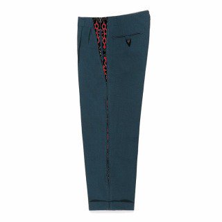 <img class='new_mark_img1' src='https://img.shop-pro.jp/img/new/icons12.gif' style='border:none;display:inline;margin:0px;padding:0px;width:auto;' />WOLF`S HEAD / ROCKABILLY PANTS-BLUE x Black