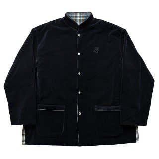 <img class='new_mark_img1' src='https://img.shop-pro.jp/img/new/icons50.gif' style='border:none;display:inline;margin:0px;padding:0px;width:auto;' />REVERSIBLE CHINA JACKET/BLACK x GREEN