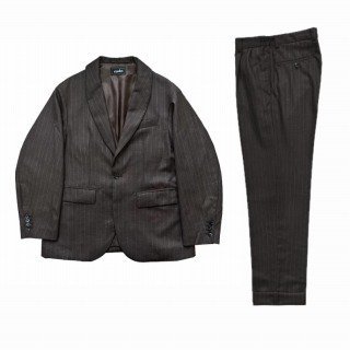<img class='new_mark_img1' src='https://img.shop-pro.jp/img/new/icons12.gif' style='border:none;display:inline;margin:0px;padding:0px;width:auto;' />WOOL STRIPE INCONSTRUCTED JAXKET + TROUSERS/BR