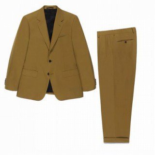 <img class='new_mark_img1' src='https://img.shop-pro.jp/img/new/icons50.gif' style='border:none;display:inline;margin:0px;padding:0px;width:auto;' />SINGLE BREASTED JACKET+PLEATED TROUSERS(TWOTUCK)/GOLD