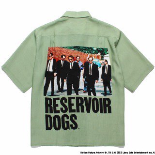 <img class='new_mark_img1' src='https://img.shop-pro.jp/img/new/icons12.gif' style='border:none;display:inline;margin:0px;padding:0px;width:auto;' />RESERVOIR DOGS / HAWAIIAN SHIRT(Type-1)-GREEN