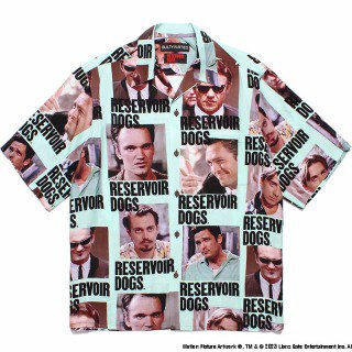 <img class='new_mark_img1' src='https://img.shop-pro.jp/img/new/icons12.gif' style='border:none;display:inline;margin:0px;padding:0px;width:auto;' />RESERVOIR DOGS / HAWAIIAN SHIRT(Type-3)-GREEN