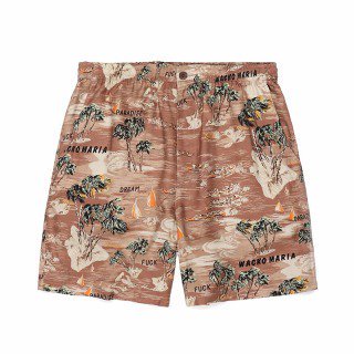<img class='new_mark_img1' src='https://img.shop-pro.jp/img/new/icons12.gif' style='border:none;display:inline;margin:0px;padding:0px;width:auto;' />HAWAIIAN SHORTS /BROWN