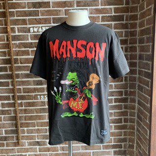 <img class='new_mark_img1' src='https://img.shop-pro.jp/img/new/icons50.gif' style='border:none;display:inline;margin:0px;padding:0px;width:auto;' />MANSON FINK T-shirt / BLACK