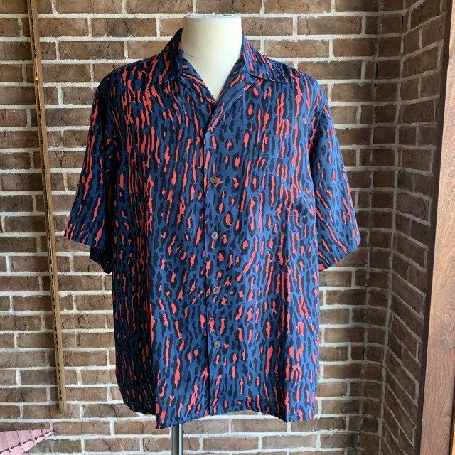 WACKO MARIA(ワコマリア)｜LEOPARD HAWAIIAN SHIRT L/S｜正規