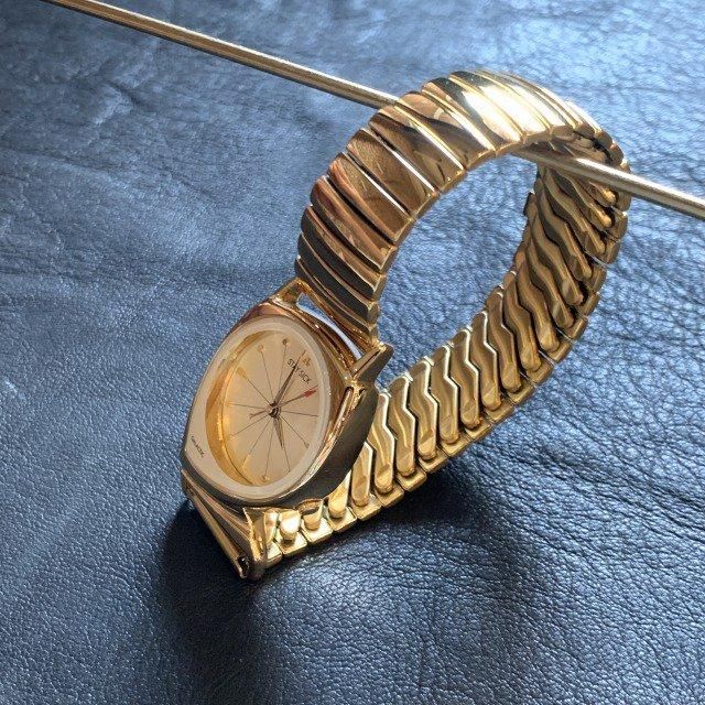 STAY SICK ゴールド アナログ腕時計 STAY SICK Wristwatch-STAY SICK(ステイシック)の腕時計の正規