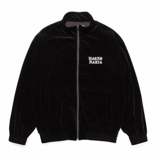 <img class='new_mark_img1' src='https://img.shop-pro.jp/img/new/icons50.gif' style='border:none;display:inline;margin:0px;padding:0px;width:auto;' />VELVET TRACK JACKET ( TYPE-2 )/BLACK