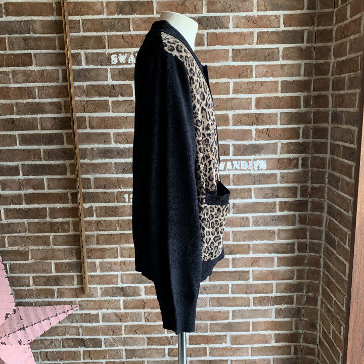 L/S LEOPARD SWEATER-FLAGSTUFF(フラッグスタッフ)のことなら富山県砺波市のSwanDive(スワンダイブ)で。