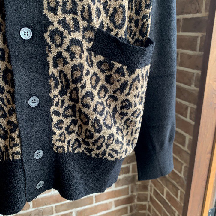 L/S LEOPARD SWEATER-FLAGSTUFF(フラッグスタッフ)のことなら富山県砺波市のSwanDive(スワンダイブ)で。