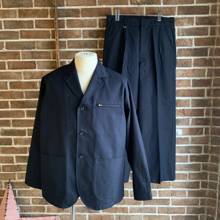 KASURIP 3B JACKET + 2TUCK TROUSER-TUITACI(ついたち 朔)のことなら富山県砺波市のSwanDiveで。