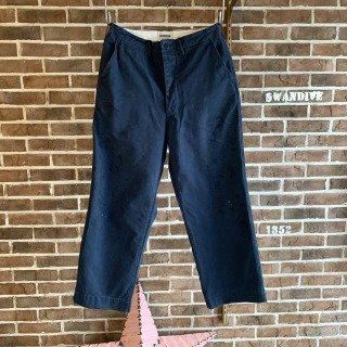 BOWWOW 24AW WORK TROUSERS DUSTY XL