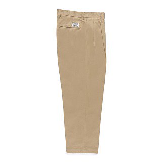 DOUBLE PLEATED CHINO TROUSERS -WACKO MARIA(ワコマリア)のことなら富山県砺波市のSwanDiveです。