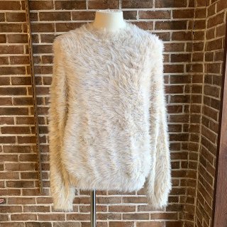 <img class='new_mark_img1' src='https://img.shop-pro.jp/img/new/icons50.gif' style='border:none;display:inline;margin:0px;padding:0px;width:auto;' />SHAGGY KNIT PULLOVER / OFF WHITE