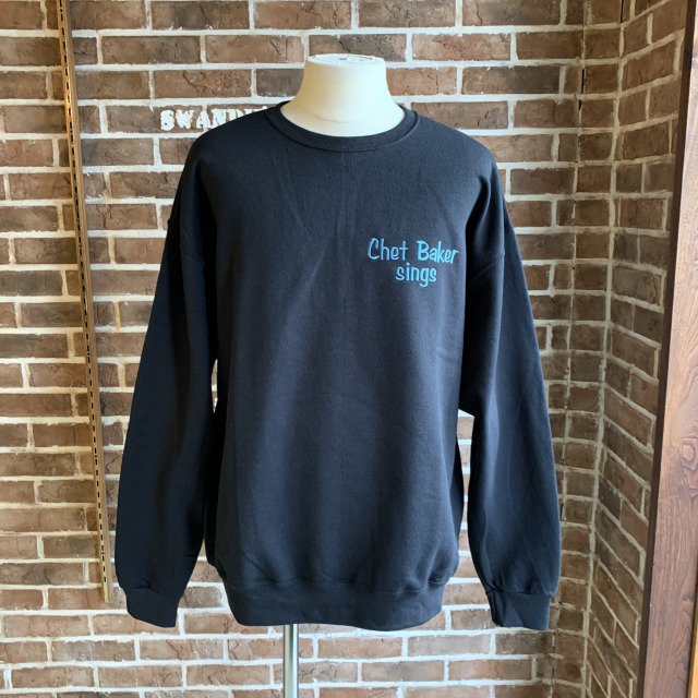 CHET BAKER / CREW NECK SWEAT SHIRT