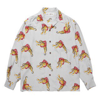 <img class='new_mark_img1' src='https://img.shop-pro.jp/img/new/icons50.gif' style='border:none;display:inline;margin:0px;padding:0px;width:auto;' />TIM LEHI / HAWAIIAN SHIRT L/S - GRAY